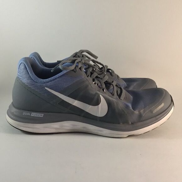 Nike Dual Fusion X2 womens running shoes sneakers gray size 9 W 819319-002 - Picture 1 of 8